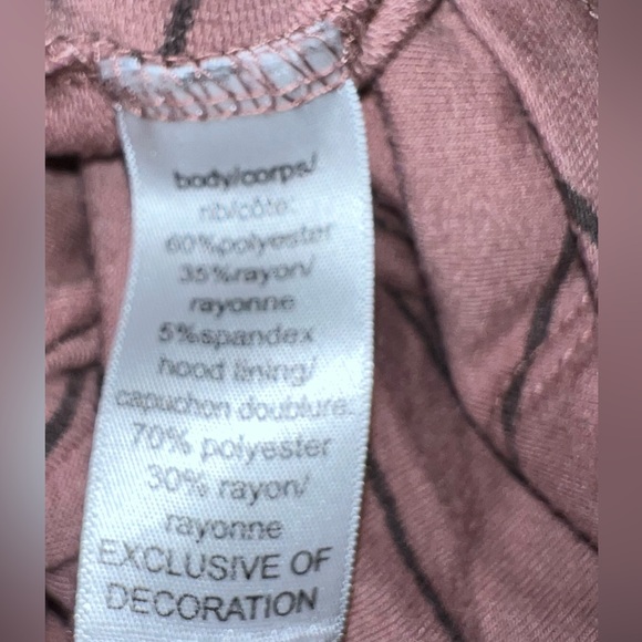 Striped hooded sweatshirt - Picture 7 of 9